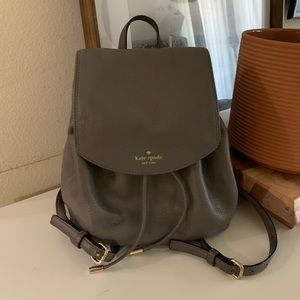 Kate Spade Gray Backpack